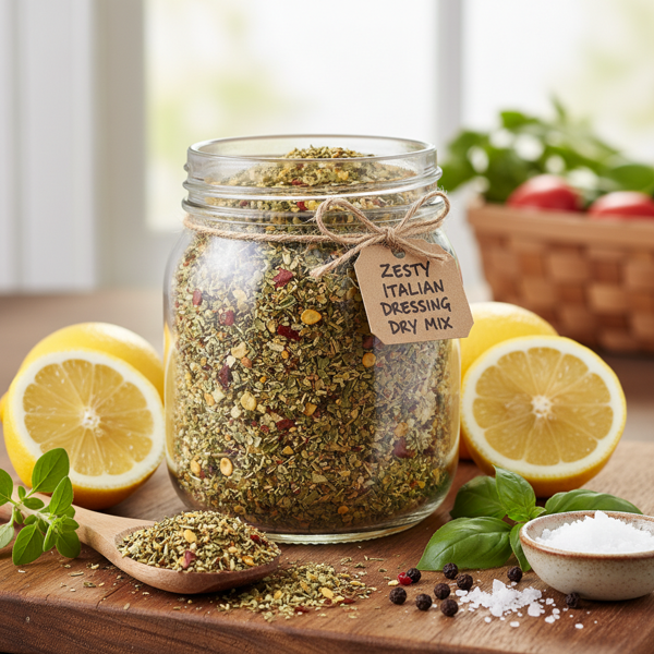 Zesty Italian Dressing Dry Mix recipe