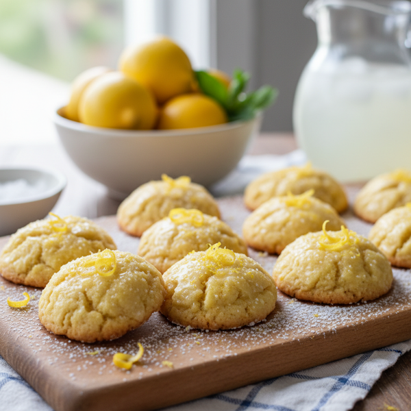 Zesty Italian Lemon Cookies recipe