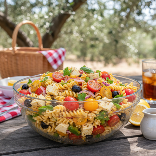 Zesty Italian Pasta Salad recipe