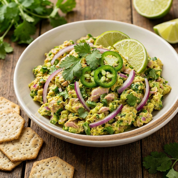 Zesty Jalapeño Tuna Salad Delight recipe
