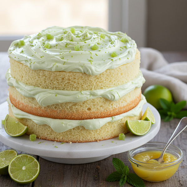 Zesty Key Lime Buttercream Delight recipe
