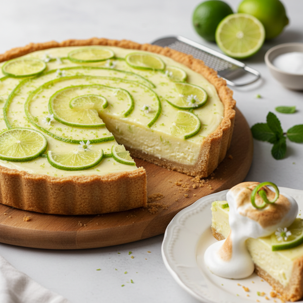 Zesty Key Lime Delight Pie recipe
