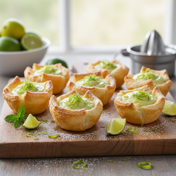 Zesty Key Lime Phyllo Bites recipe