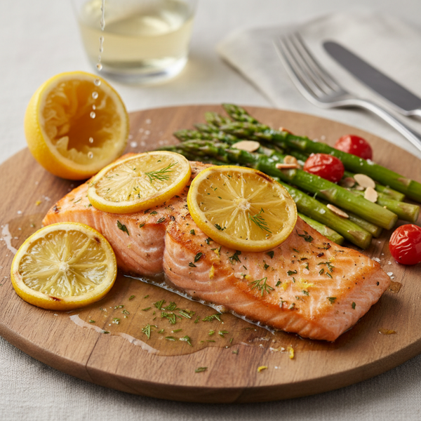 Zesty Lemon-Infused Salmon recipe