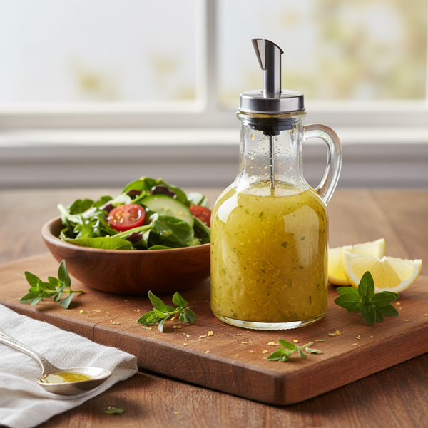 Zesty Lemon-Oregano Vinaigrette recipe