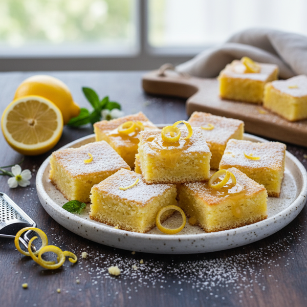 Zesty Lemon Bliss Squares recipe