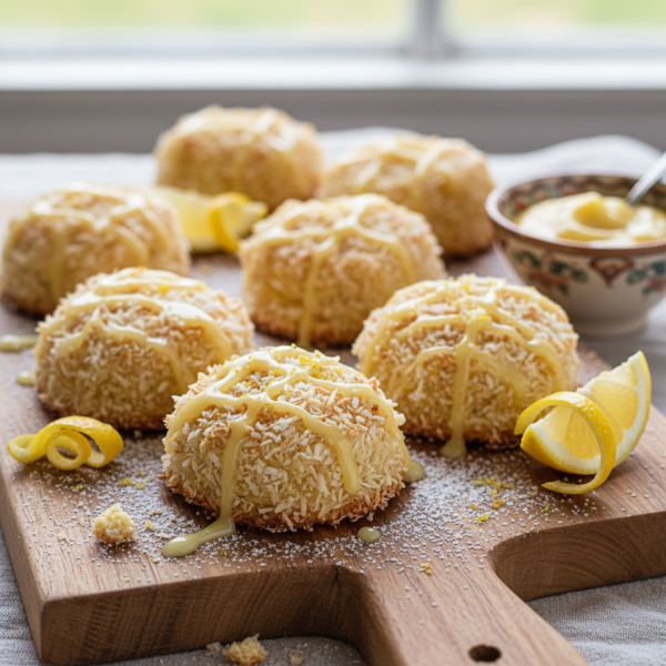 Zesty Lemon Coconut Delights recipe