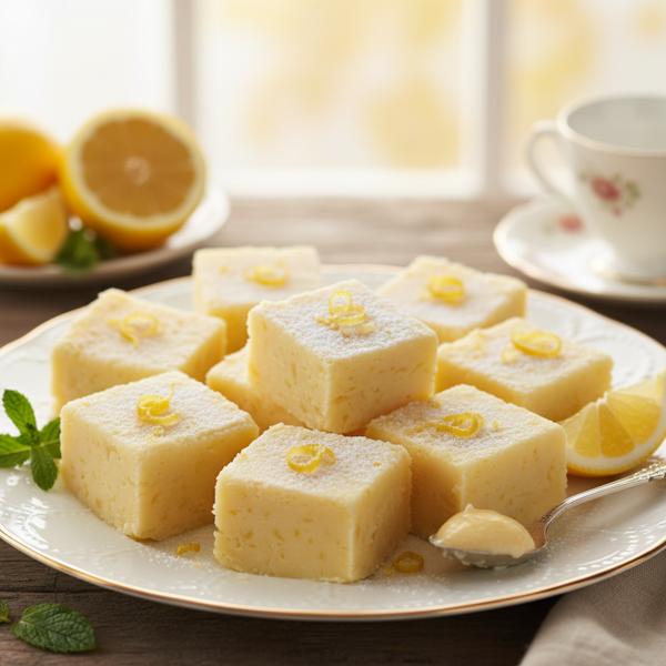Zesty Lemon Cream Fudge recipe