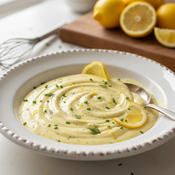 Zesty Lemon Cream Sauce recipe