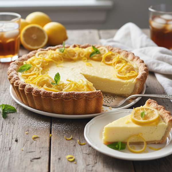 Zesty Lemon Delight Pie recipe