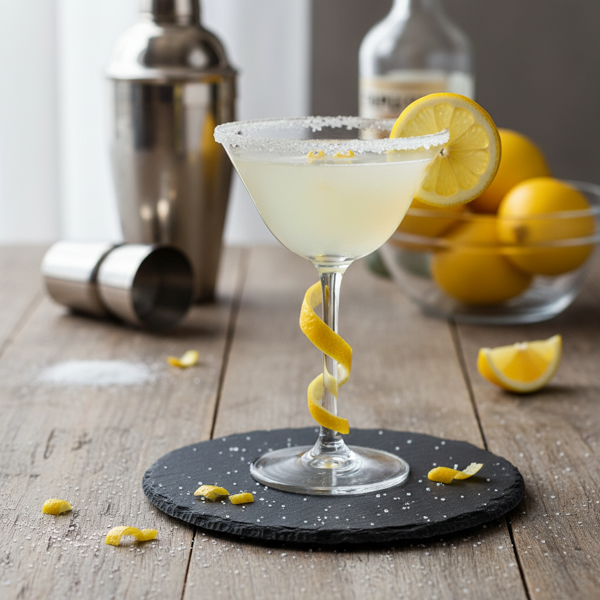 Zesty Lemon Drop Martini recipe
