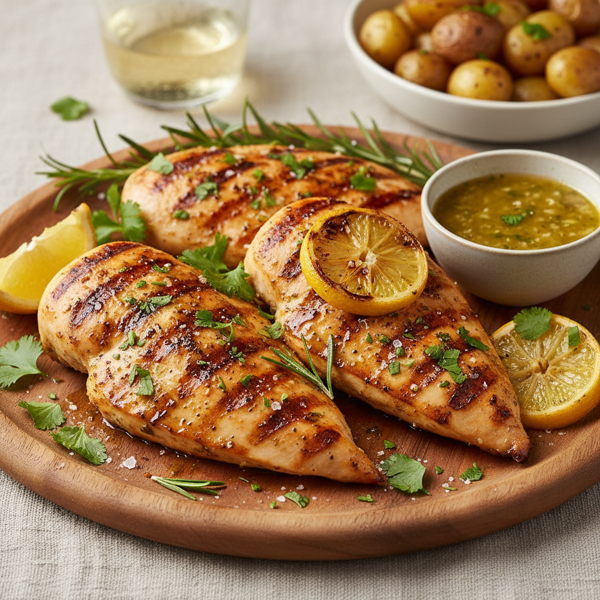 Zesty Lemon Herb Grilled Chicken recipe