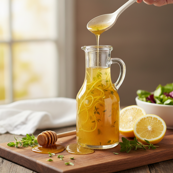 Zesty Lemon Honey Vinaigrette recipe