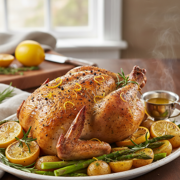 Zesty Lemon Pepper Baked Chicken recipe