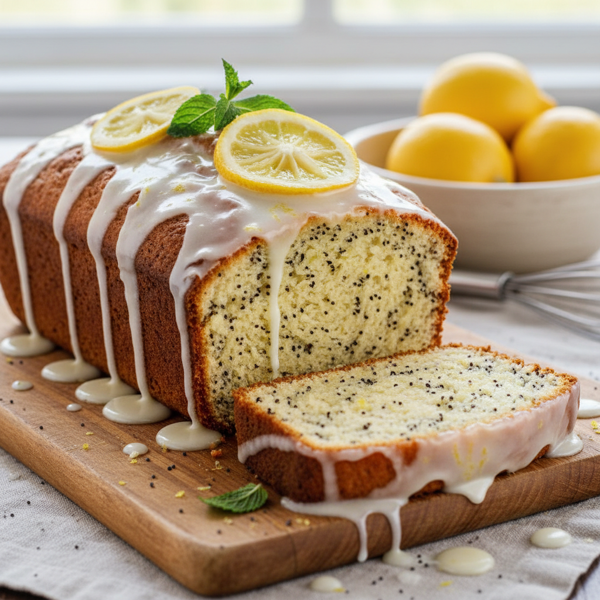 Zesty Lemon Poppy Seed Friendship Loaf recipe