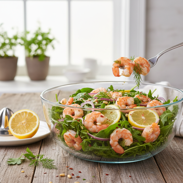 Zesty Lemon Shrimp Salad recipe