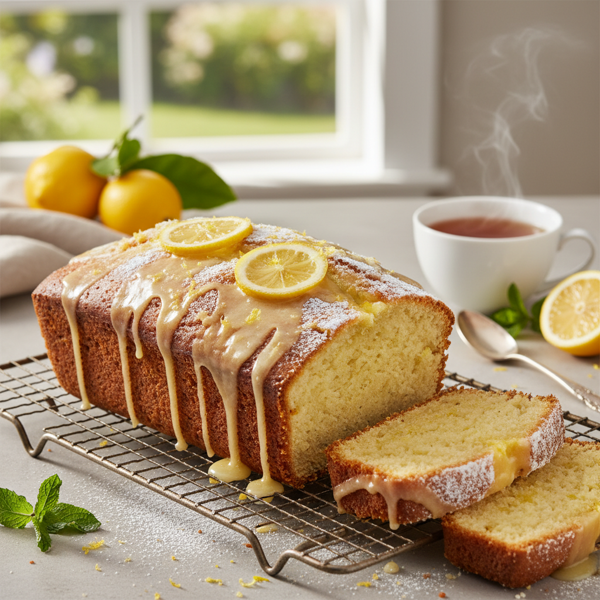 Zesty Lemon Tea Bread recipe
