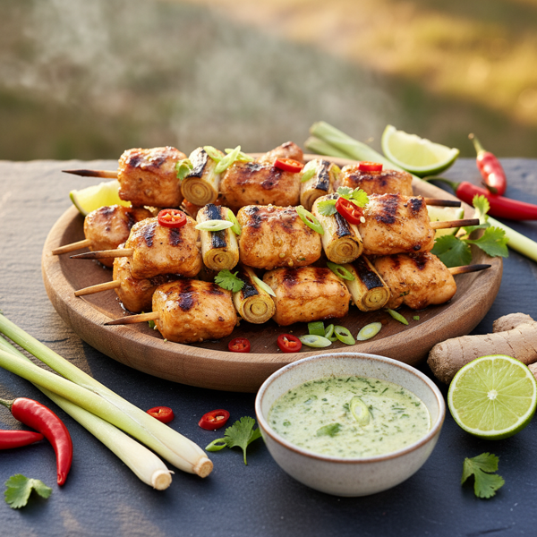 Zesty Lemongrass Grilling Marinade recipe