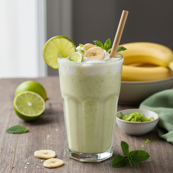 Zesty Lime-Banana Bliss Smoothie recipe