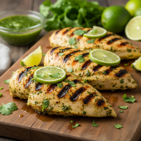 Zesty Lime-Cilantro Grilled Chicken recipe