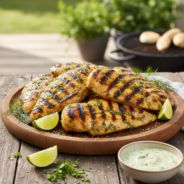 Zesty Lime-Dill Grilled Chicken recipe