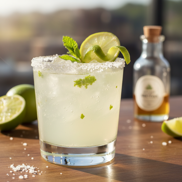 Zesty Lime Agave Margarita recipe