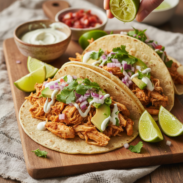 Zesty Lime Chicken Tacos recipe