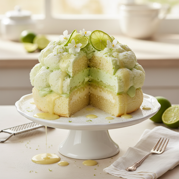 Zesty Lime Chiffon Delight recipe