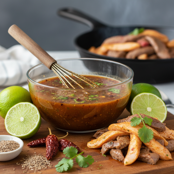 Zesty Lime Chipotle Fajita Marinade recipe