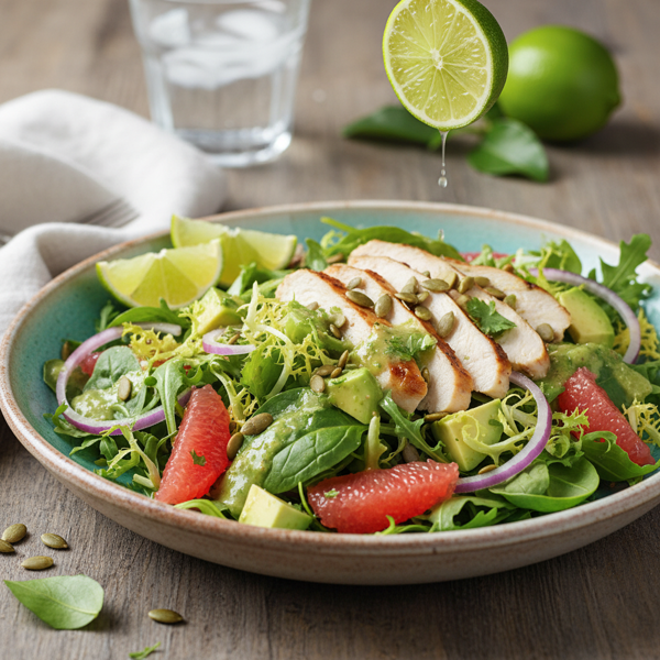 Zesty Lime Delight Salad recipe