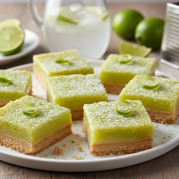 Zesty Lime Delight Squares recipe