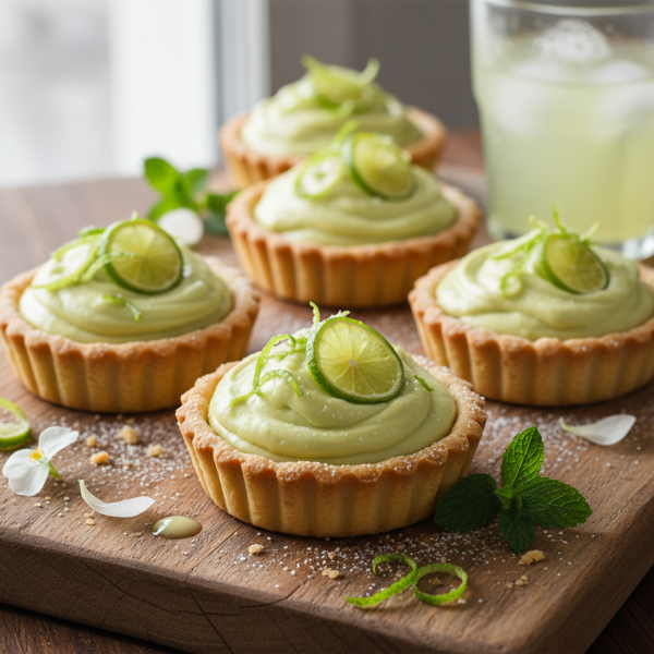 Zesty Lime Delight Tartlets recipe