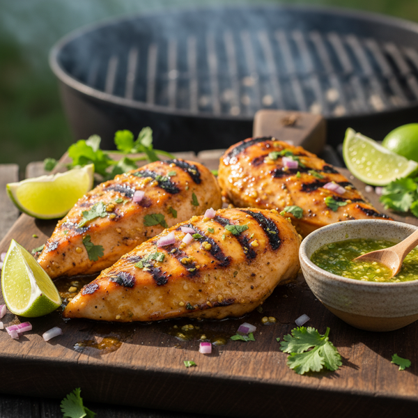 Zesty Lime Mojo Grilled Chicken recipe