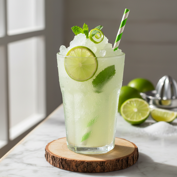 Zesty Lime Slushy Delight recipe