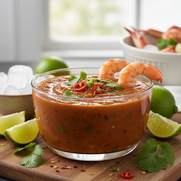 Zesty Low-Carb Seafood Cocktail Sauce recipe