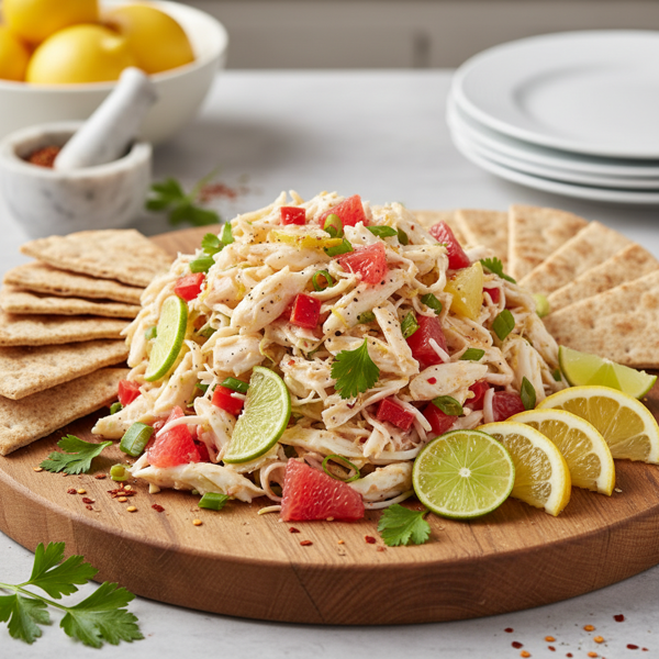 Zesty Low-Fat Crab Delight recipe