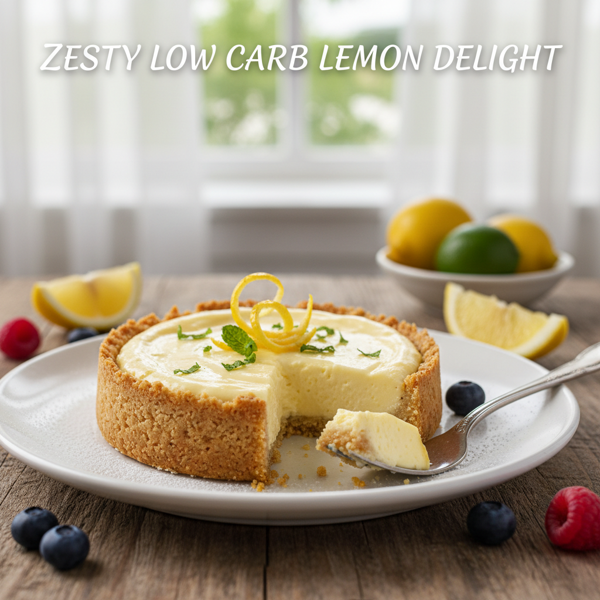 Zesty Low Carb Lemon Delight recipe