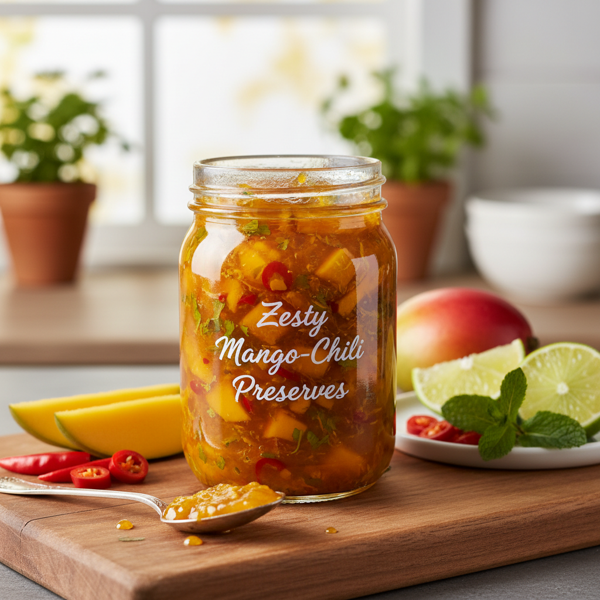 Zesty Mango-Chili Preserves recipe
