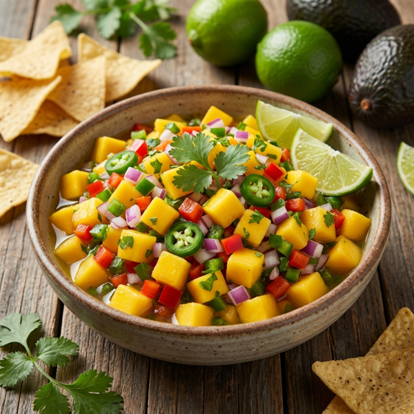 Zesty Mango Lime Salsa recipe