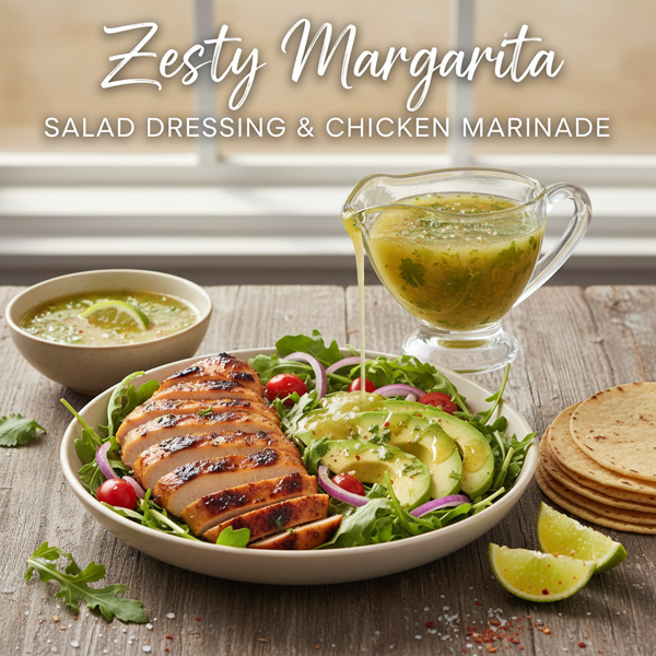 Zesty Margarita Salad Dressing & Chicken Marinade recipe