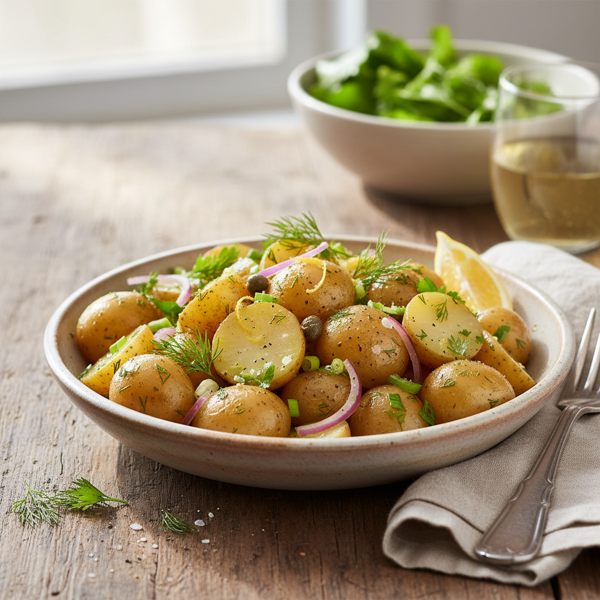 Zesty Marinated New Potato Salad recipe