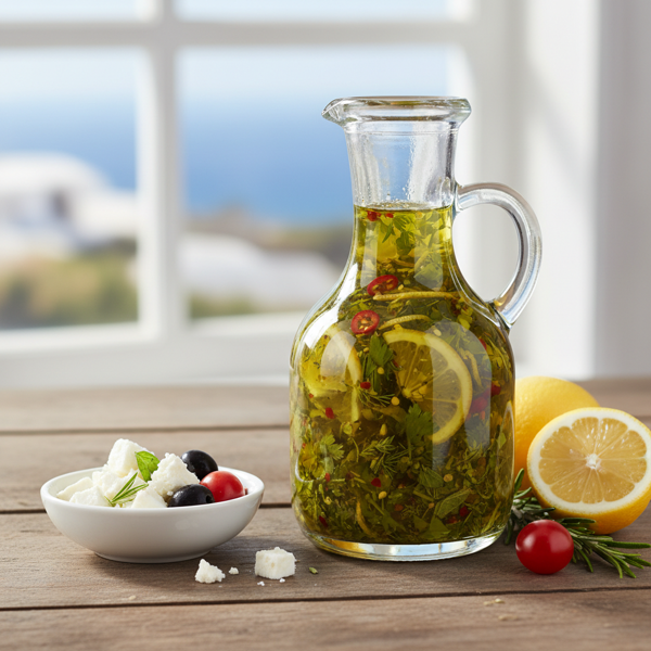 Zesty Mediterranean Herb Dressing recipe