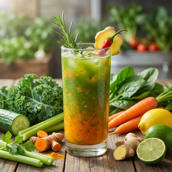 Zesty Metabolism-Boosting Vegetable Elixir recipe