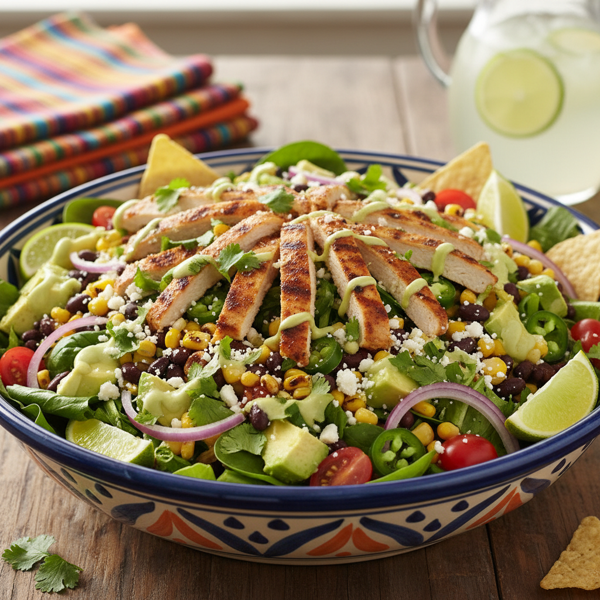 Zesty Mexican Fiesta Salad recipe