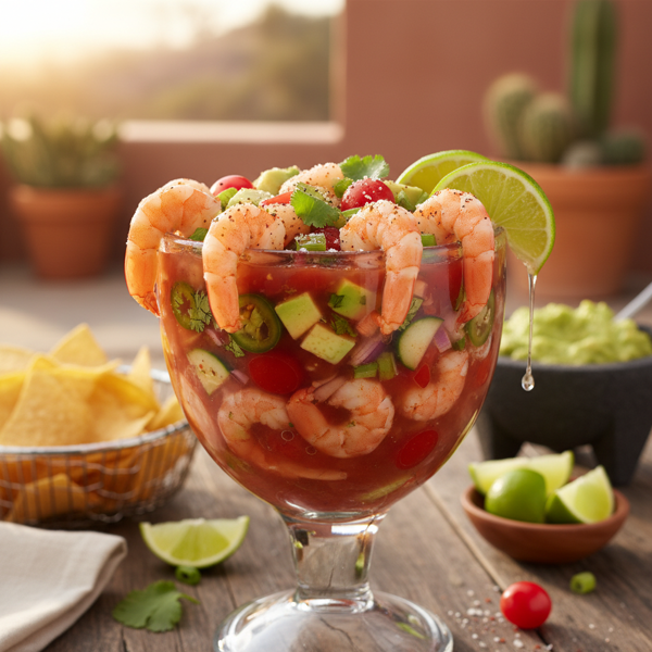 Zesty Mexican Shrimp Cocktail Extravaganza recipe