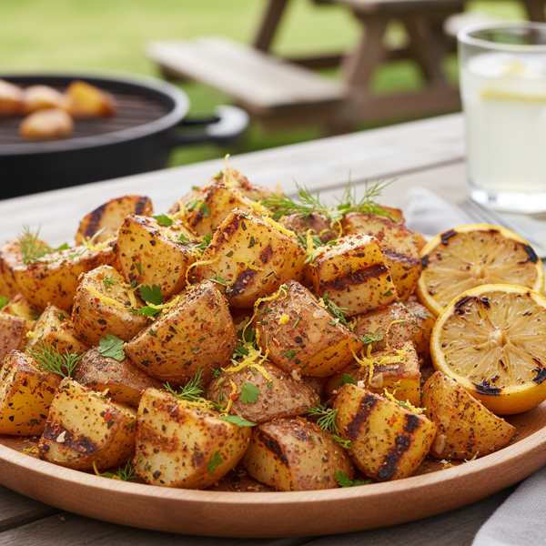 Zesty Montreal-Style Grilled Potatoes recipe