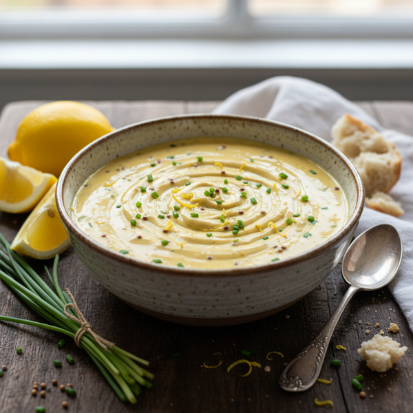 Zesty Mustard and Lemon Chive Sauce recipe