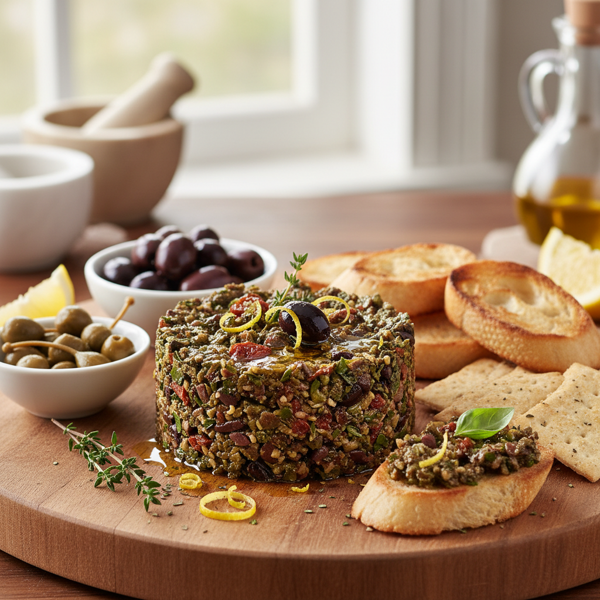 Zesty Olive Tapenade Delight recipe
