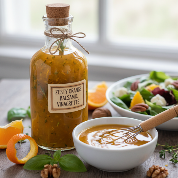 Zesty Orange Balsamic Vinaigrette recipe