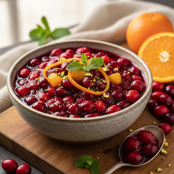 Zesty Orange Cranberry Sauce recipe